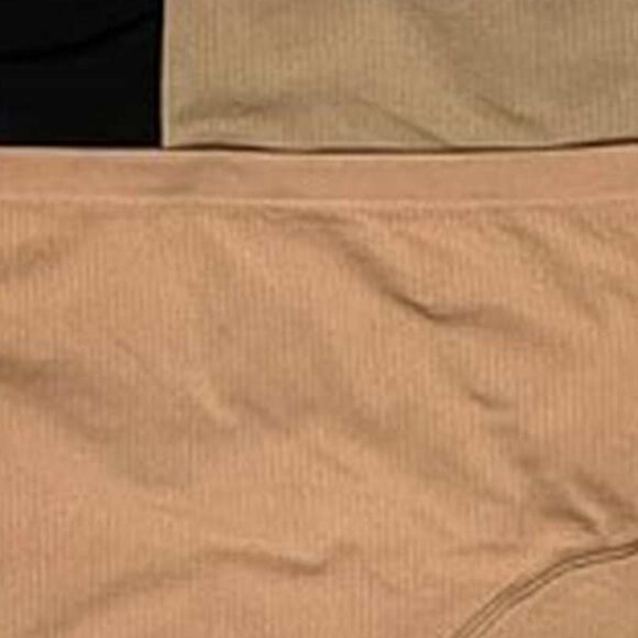 Rhonda Shear Ribbed Knit Panty Set of 3 X LARGE - Picture 5 of 5